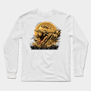 A hunter ready to hunt Long Sleeve T-Shirt